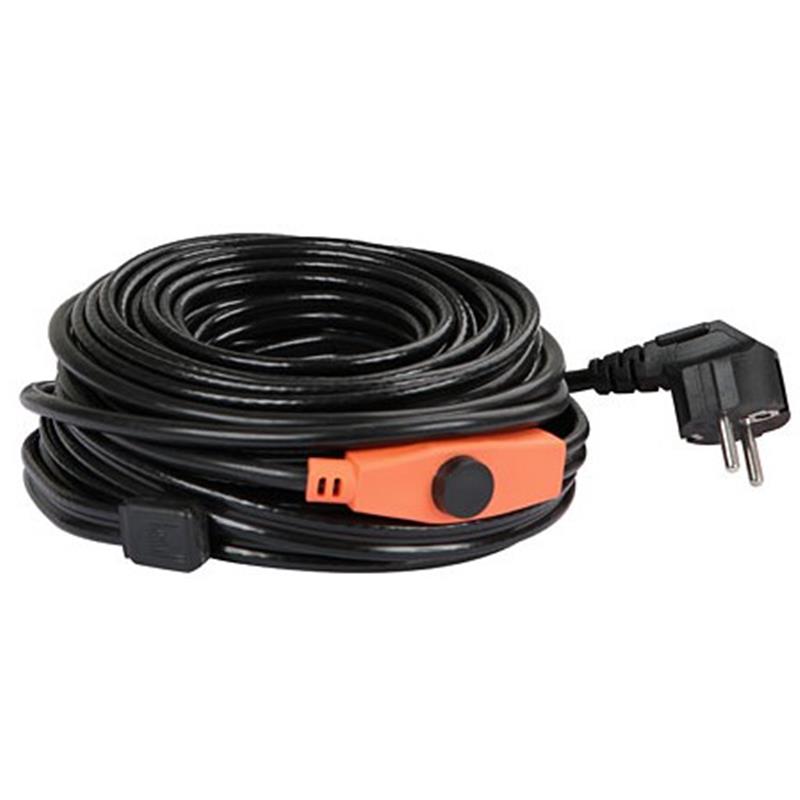 Grelni kabel s termostatom, 230 V, 12 m - 192 W