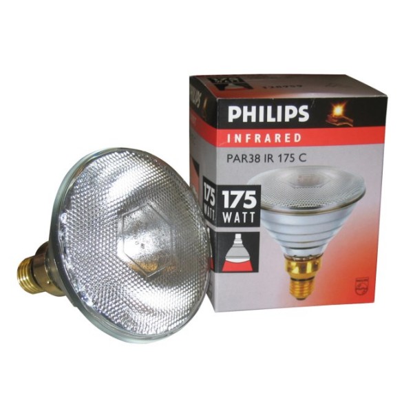 Infrarot-Sparlampe Philips 100 W - rot