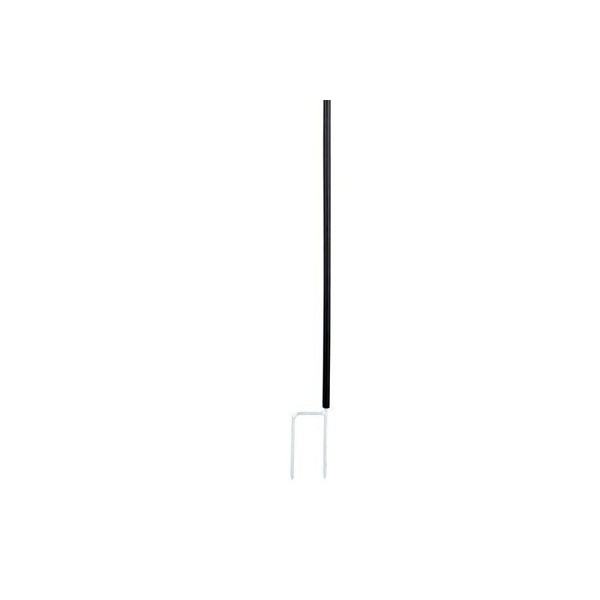 Rezervni steber, dvojna konica, 112 cm, črn