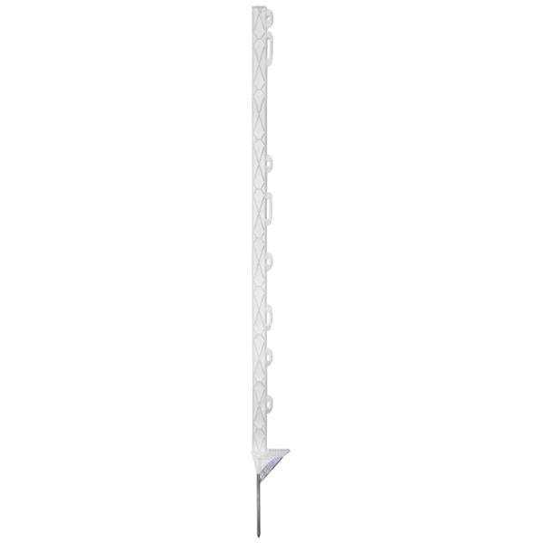 Kunststoffpfahl Titan PLUS, weiß, 157 cm, 5/1